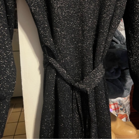 Calvin Klein Metallic  Midi Sweater Dress - Picture 8 of 11